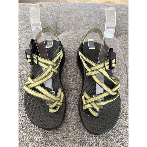 Chaco Shoes - Chaco Z Cloud X2 Vibram Sandals Women’s 5  Sunlit Green Strappy Hiking